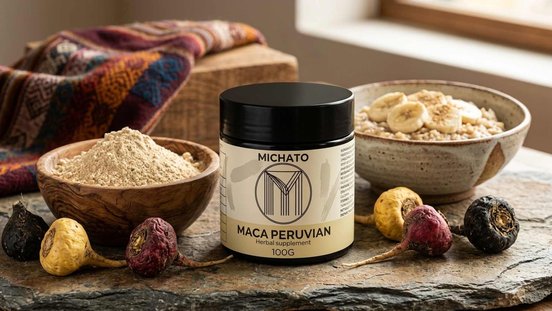 Maca peruánská: účinky, dávkování a pro koho se hodí